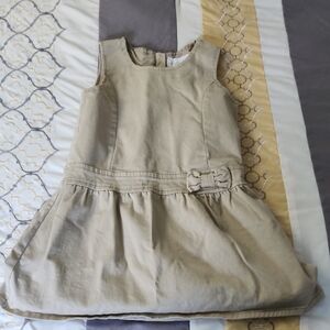 The Children's Place Tan Kids Dress with Bow